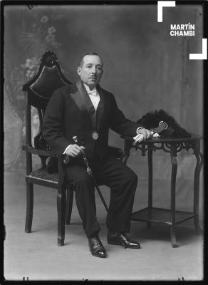 Retrato de Fortunato Ladrón de Guevara Medina, Vocal de la Corte Superior de Justicia del Cuzco