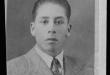 Reproducción fotográfica de foto carnet de hombre no identificado